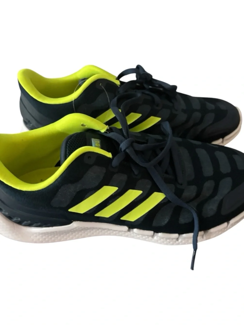 Adidas Climacool Ventania Running Shoes‎ Navy Yellow Men Sooze 7.5 New With Tags